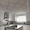 Ekena Millwork 33W x 33H x 14T Small May Decorative Fretwork Wood Ceiling Panels, Red Oak CELW33X33X0250MAYRO - alternate 8